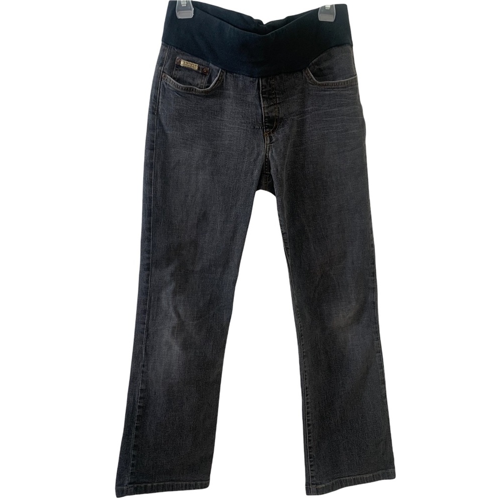 A Pea In The Pod x Bella Dahl Washed Black Boot Cut Maternity Jeans Women’s 6